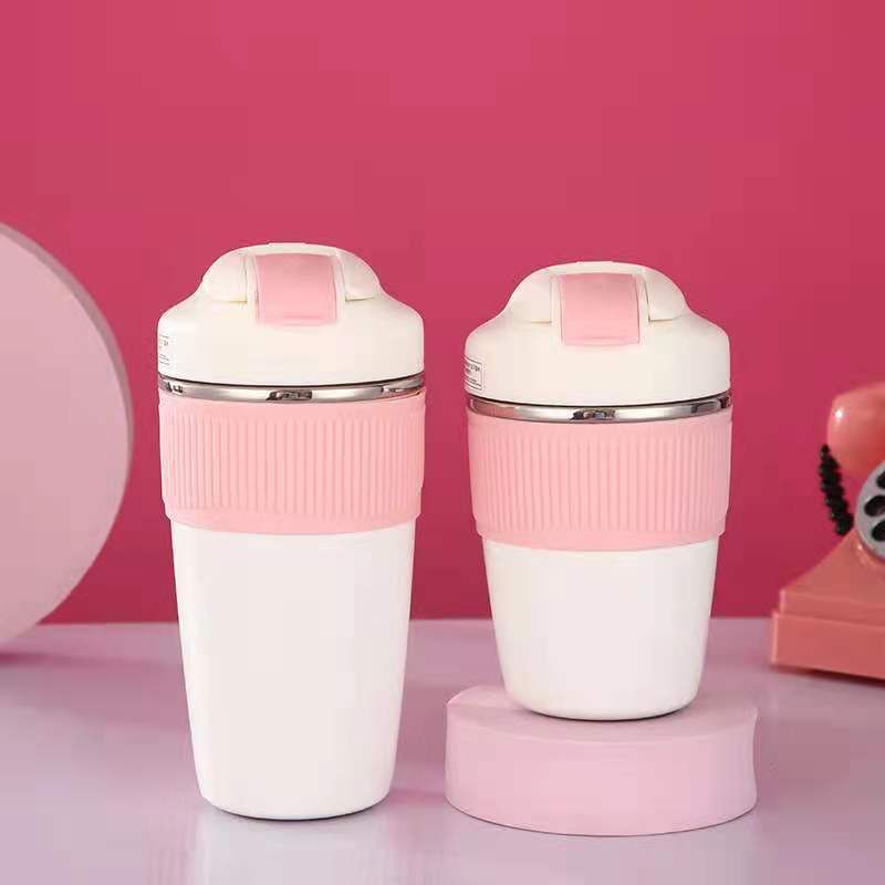 Stainless Steel (18/8Pro) Stainless Steel 316 Instauted water bottle with straw Wide 250ml ~500ml White Stainless Steel (18/8Pro) Stainless Steel 316 Instauted water bottle with straw Wide 250ml ~500ml White