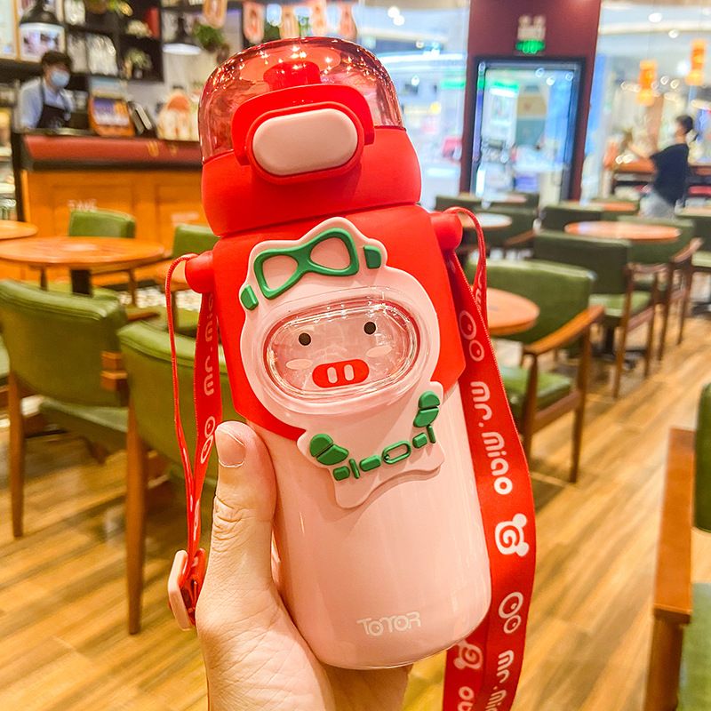 Stainless Steel (18/8Pro) Dual use Cartoon Student kids water bottle Wide 250ml ~500ml Pineapple Stainless Steel (18/8Pro) Dual use Cartoon Student kids water bottle Wide 250ml ~500ml Pineapple