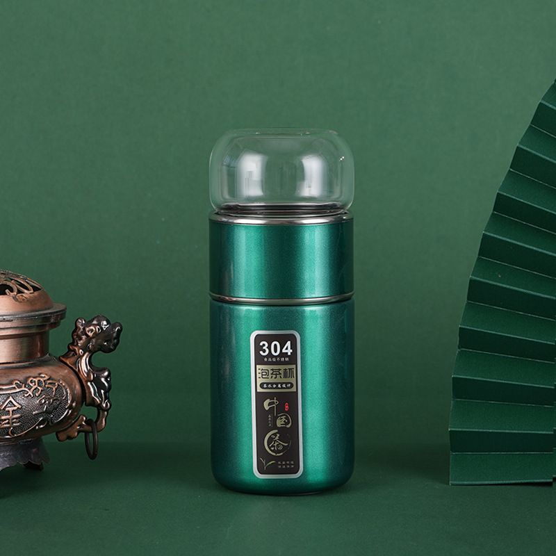 Stainless Steel (18/8Pro) Tea Infuser Water Bottle with Double Walled stainless steel Wide 250ml ~500ml Custom-make Stainless Steel (18/8Pro) Tea Infuser Water Bottle with Double Walled stainless steel Wide 250ml ~500ml Custom-make