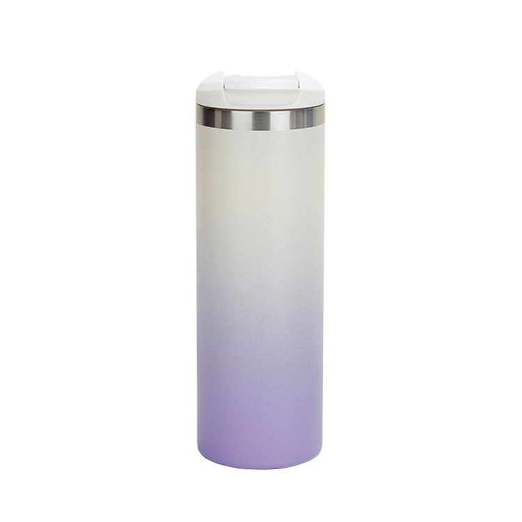 Stainless Steel (18/8Pro) light color pop up lids stainless steel flask Wide 250ml ~500ml Carnation