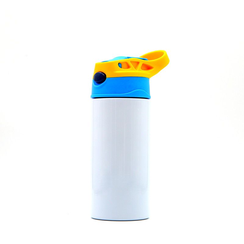 Sublimation Sippy Kids Water Bottle with filp top Sublimation Sippy Kids Water Bottle with filp top