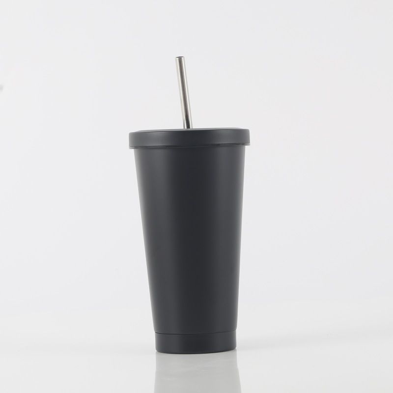 Stainless Steel (18/8Pro) stainless steel travel mug with straw Wide 250ml ~500ml Custom-make Stainless Steel (18/8Pro) stainless steel travel mug with straw Wide 250ml ~500ml Custom-make