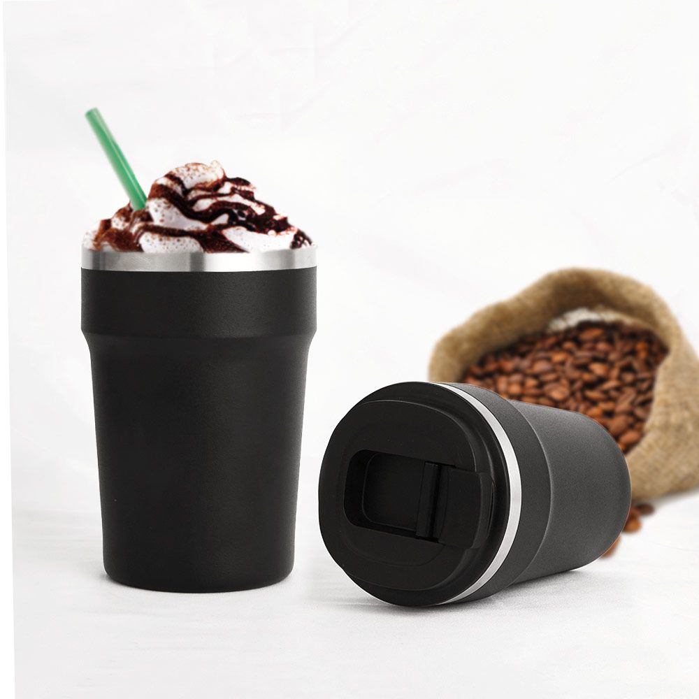 Stainless Steel (18/8Pro) leak proof stainless steel water bottle coffee mug with rubber handle 350ml 500ml Wide 250ml ~500ml Custom-make Stainless Steel (18/8Pro) leak proof stainless steel water bottle coffee mug with rubber handle 350ml 500ml Wide 250ml ~500ml Custom-make