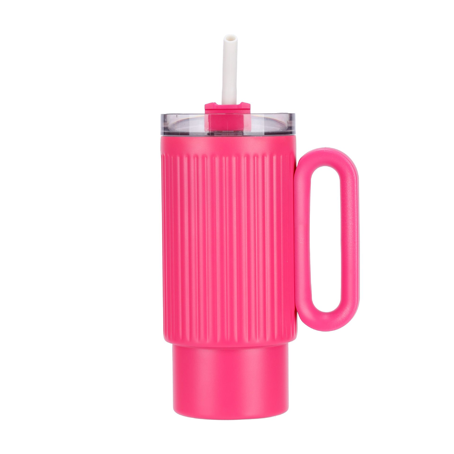Stainless Steel (18/8Pro) 40oz retro fruit colors tumbler with straw Wide 1000ml ~ 2000ml Carnation