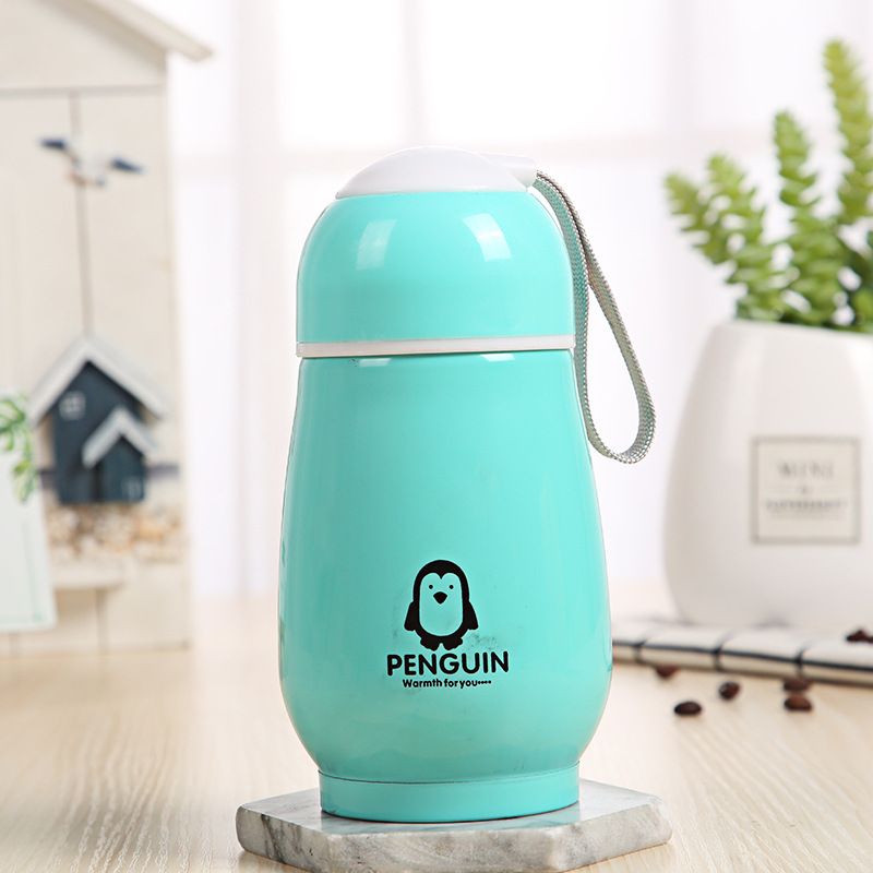 Stainless Steel (18/8Pro) Gourd shaped girls children insulation water bottle Medium Up to 250ml Cobalt Stainless Steel (18/8Pro) Gourd shaped girls children insulation water bottle Medium Up to 250ml Cobalt