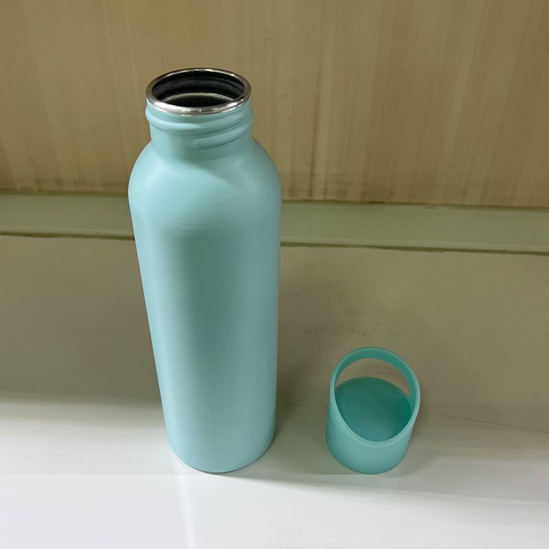 Aluminum Narrow Mouth Portable handle sport water bottle lightweight 500ml ~ 1000ml Black Aluminum Narrow Mouth Portable handle sport water bottle lightweight 500ml ~ 1000ml Black