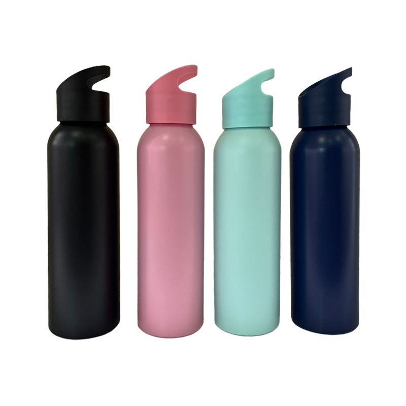 Aluminum Narrow Mouth Portable handle sport water bottle lightweight 500ml ~ 1000ml Black Aluminum Narrow Mouth Portable handle sport water bottle lightweight 500ml ~ 1000ml Black