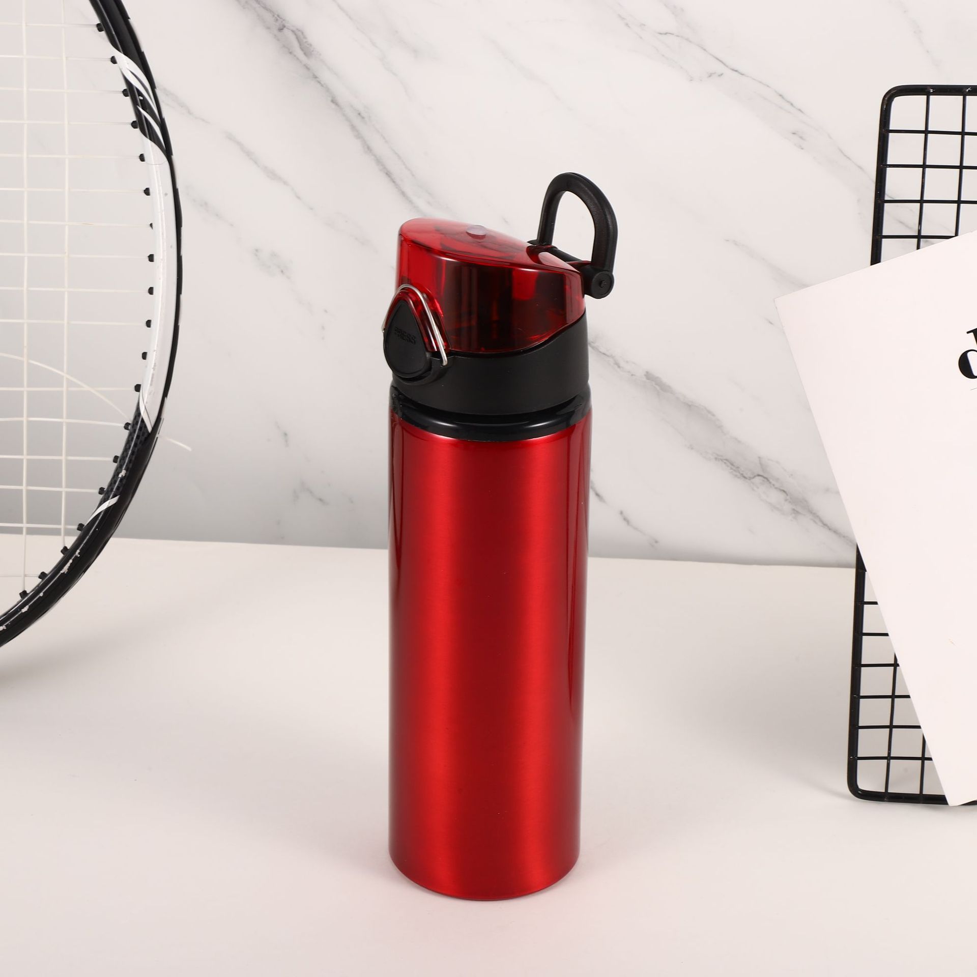 Aluminum Wide Mouth Sport Water bottle For Outdoor Travel&Trip 500ml ~ 1000ml White Aluminum Wide Mouth Sport Water bottle For Outdoor Travel&Trip 500ml ~ 1000ml White