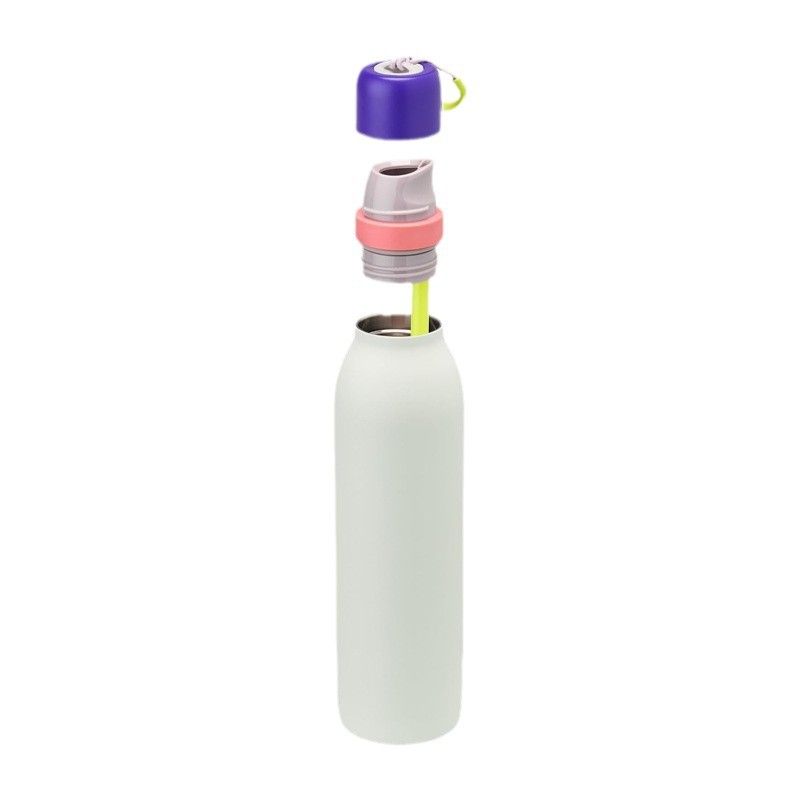 custom hot&new insulated portable stainless steel 304 flask water bottle 500ml ~ 1000ml White custom hot&new insulated portable stainless steel 304 flask water bottle 500ml ~ 1000ml White