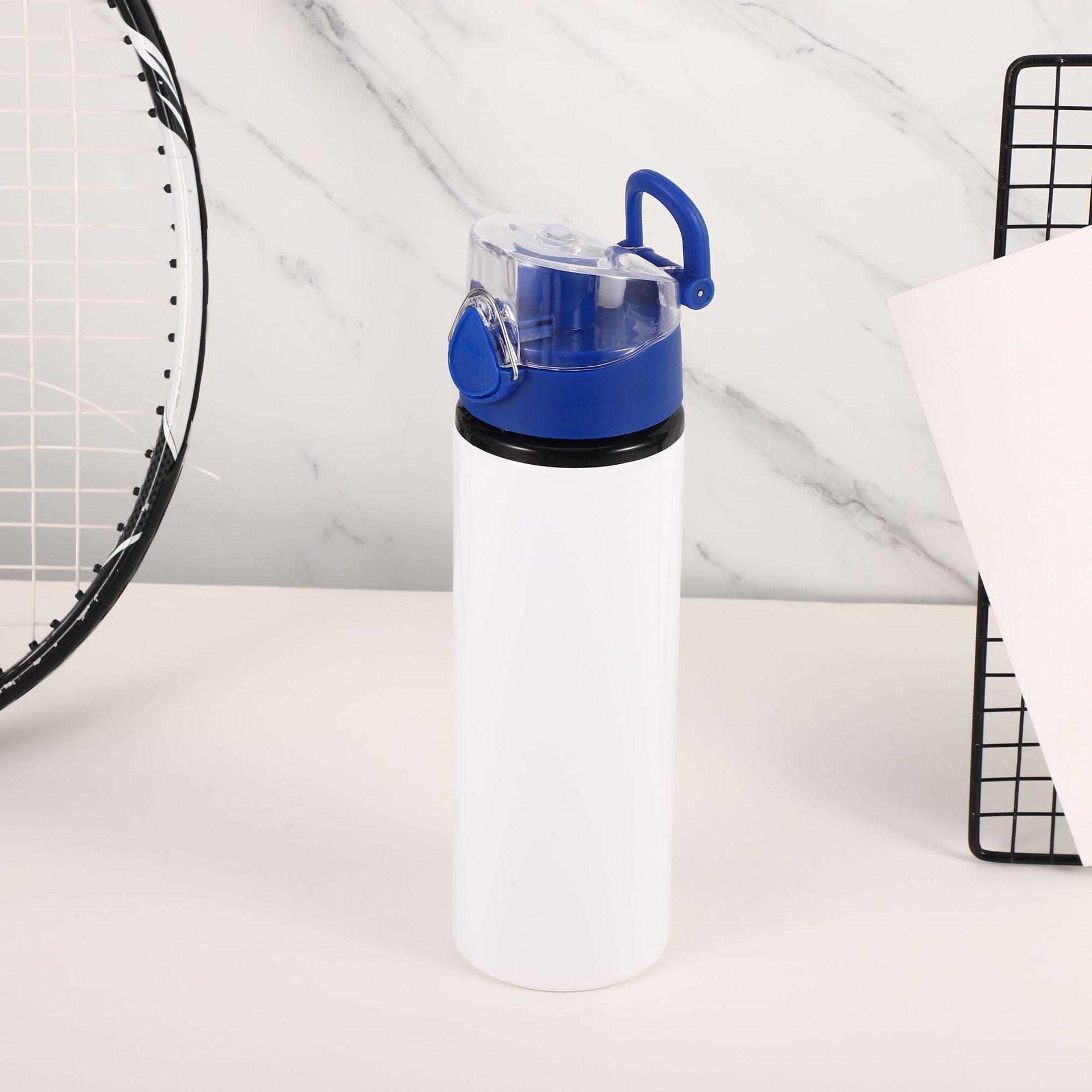 Aluminum Wide Mouth Sport Water bottle For Outdoor Travel&Trip 500ml ~ 1000ml White Aluminum Wide Mouth Sport Water bottle For Outdoor Travel&Trip 500ml ~ 1000ml White