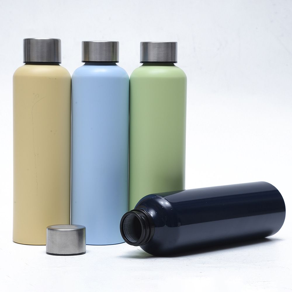 personalised reusable leak proof aluminum narrow mouth water bottle 500ml ~ 1000ml Black personalised reusable leak proof aluminum narrow mouth water bottle 500ml ~ 1000ml Black