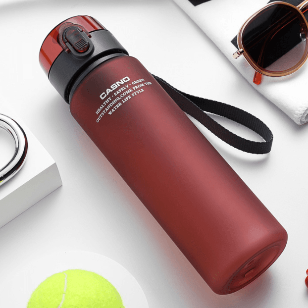 wholesale portable eco-friendly plastic narrow mouth pop up lid strap water bottle 500ml ~ 1000ml Black wholesale portable eco-friendly plastic narrow mouth pop up lid strap water bottle 500ml ~ 1000ml Black