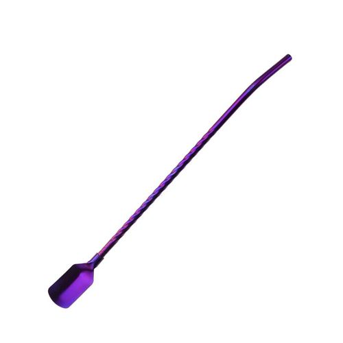 Metal Shovel coffee Straw Spoons