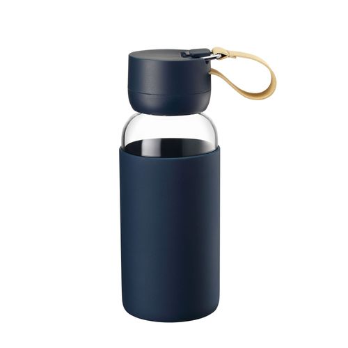 Glass Glass water bottle gifts promotion Narrow