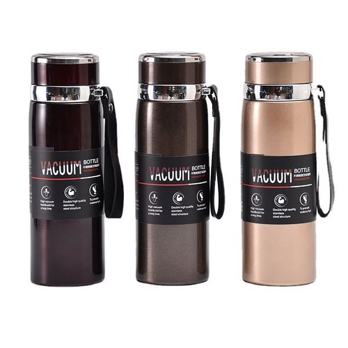 Portable Sports Vacunnm Flask with Rope