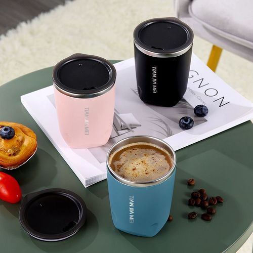 Acier inoxydable (18 / 8pro) Nouveau arrivée petite gobelet de café large