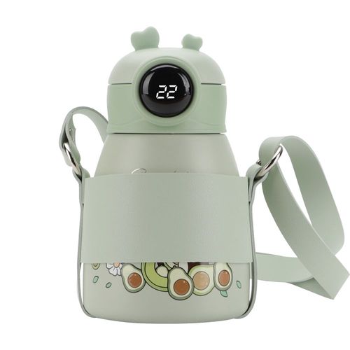 Thermos Kids Water Bottle with Straw Temperature Display