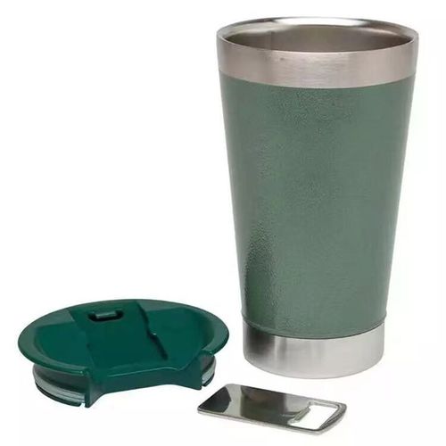 Insaluted Tumbler Cup With Bottle Beer Opener