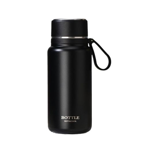 wholesale insualted water bottle for fitness and sport with sling and cup lid