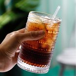Ins Style Juice ice cream glass bottle Ins Style Juice ice cream glass bottle
