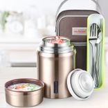 Whole set of stainless steel food jar Whole set of stainless steel food jar