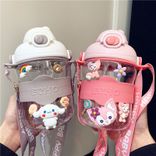 snap cap cute plastic student water bottle snap cap cute plastic student water bottle