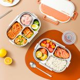 Stainless steel lunch box kit