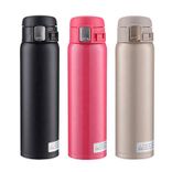 Insulated Stainless Steel Water Bottle with Quick-Twist Lid
