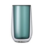 Glass double wall tea cup Glass double wall tea cup