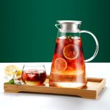 Glass Carafe pitcher for drinking and milk Glass Carafe pitcher for drinking and milk