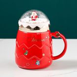 2022 Christmas Ceramic water bottle 
