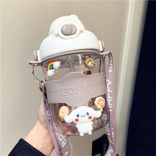 snap cap cute plastic student water bottle snap cap cute plastic student water bottle
