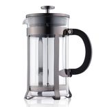Stainless Steel (18/8Pro) 34oz Glass French Press Coffee Maker Wide 500ml ~ 1000ml Steel