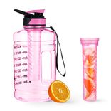 Clear big size sports bottle