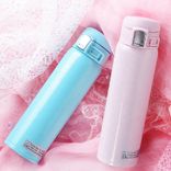 Insulated Stainless Steel Water Bottle with Quick-Twist Lid