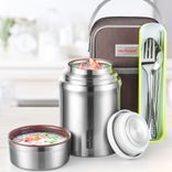 Whole set of stainless steel food jar Whole set of stainless steel food jar