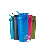 Plastic shaker sports bottle