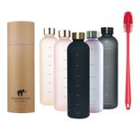 1000ml Time Marker Fitnes Sports water bottle