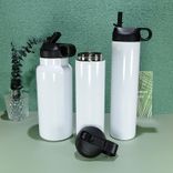 Sublimation straight sports water bottle