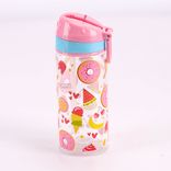 kids water bottle with holder and straw