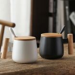 Coffee Mug with Wooden Handle