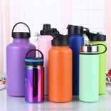  Gradients Colors outdoor Stainless Steel Water Bottle