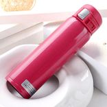 Insulated Stainless Steel Water Bottle with Quick-Twist Lid