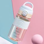 Anti skip plastic water bottle