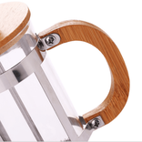 High Borosilicate Carafe Durable Bamboo Handle French Press High Borosilicate Carafe Durable Bamboo Handle French Press