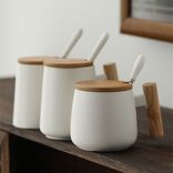  Coffee Mug with Wooden Handle