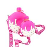  Leakproof portable children Silicone bottle