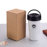 stainless steel wide handle coffee mug