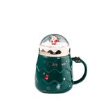 2022 Christmas Ceramic water bottle 