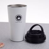 stainless steel wide handle coffee mug